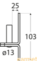 C 13/25  / 25x103x4,0 /