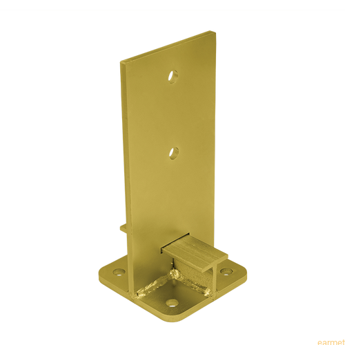 Podstawa słupa PUW 120 / 120x250x8,0 / ZŁOTY
