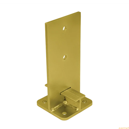 Podstawa słupa PUW 120 / 120x250x8,0 / ZŁOTY