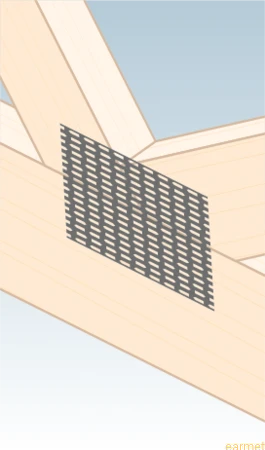 Płytka kolczasta BV 15 / 126x210x1,5 / op=30 szt