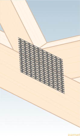 Płytka kolczasta BV 15 / 140x147x1,5 / op=40 szt