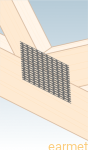 Płytka kolczasta BV 15 / 70x105x1,5 / op=140 szt