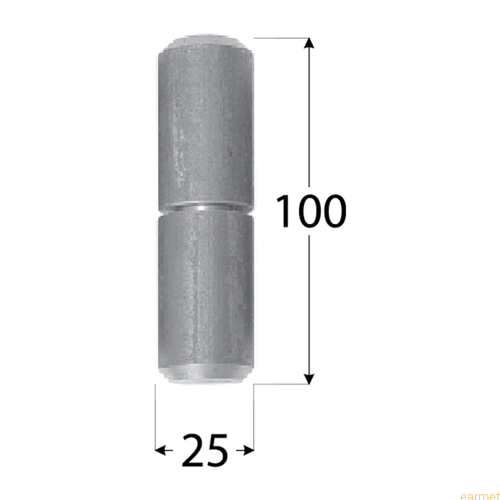 Zawiast toczony z kulką / ZTK 25x100 /