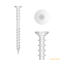 Wkręty do poziomowania łat 6x110 WDS dystansowe 100szt