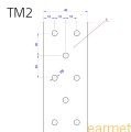 Taśma montażowa TM 2 / 40x2,0 / rol=10 mb