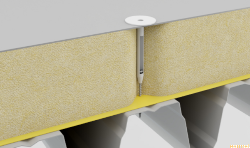 Wkręt samowiercący WSR / 4,8 x 60 / TX-20 / do mocowania termoizolacji dachów płaskich