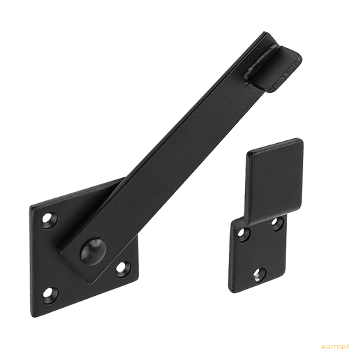 Zamknięcie bramowe WZO 160 / 155*80*50*4,0 / Czarna