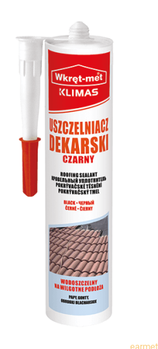 Uszczelniacz dekarski bitumiczny / UDE-310 /op=12szt