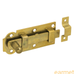 Zasuwka z ryglem płaskim prosta W 100 / 100x45x6,0 /