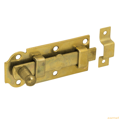 Zasuwka z ryglem płaskim prosta W 100 / 100x45x6,0 /
