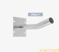 Wieszaki na koła samochodowe PGU 1 / 33X3,8 mm / zestaw 4 szt.