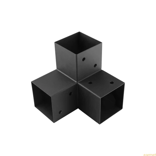 Łącznik belki kwadratowej GPY 70 / 772x165x162x1,5 / czarny