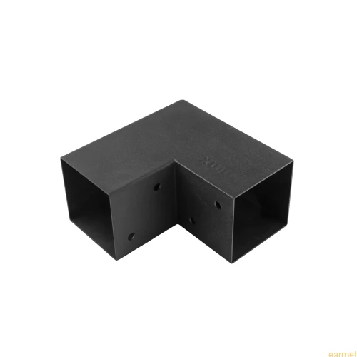 Łącznik belki kwadratowej GPL 100 / 102x206x204x2,0 / czarny )