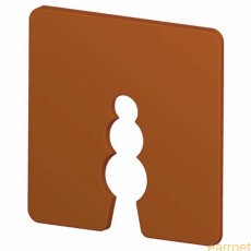 Podkładki dystansowe DW 2 mm / BRĄZOWE/ 50 szt.