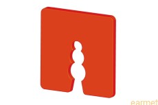 Podkładki dystansowe DW 3 mm / CZERWONE / 50 szt.