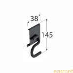 Wspornik do systemu GOLIAT SGH 14 / 145x38 / op=2szt