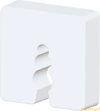 Podkładki dystansowe DW 15 mm / BIAŁE / 50 szt.