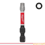 Bity udarowe do wkrętarki TORX TX30 50mm 1/4" SHOCKWAVE MILWAUKEE