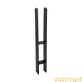 Podstawa słupa PSH 70 / 71x600x6,0 / CZARNA
