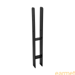 Podstawa słupa PSH 70 / 71x600x6,0 / CZARNA