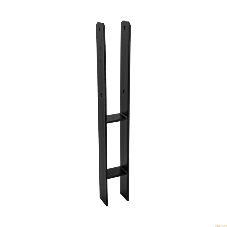Podstawa słupa PSH 70 / 71x600x6,0 / CZARNA
