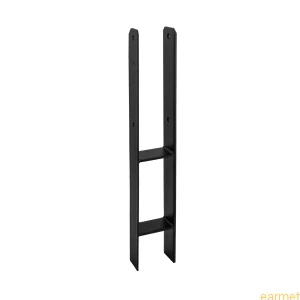 Podstawa słupa PSH 90 / 91x600x6,0 / CZARNA