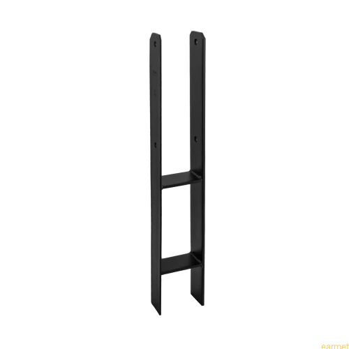 Podstawa słupa PSH 90 / 91x600x6,0 / CZARNA