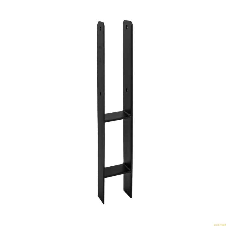 Podstawa słupa PSH 90 / 91x600x6,0 / CZARNA