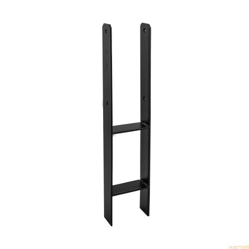 Podstawa słupa PSH 120 / 121x600x6,0 / CZARNA