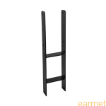 Podstawa słupa PSH 140 / 141x600x6,0 / CZARNA