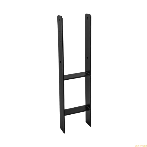 Podstawa słupa PSH 140 / 141x600x6,0 / CZARNA