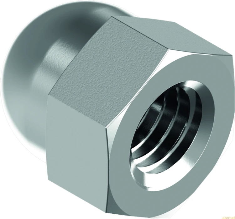 DIN 1587 / M 6 / A2-70 / 100 szt