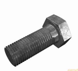 Śruba ocynkowana z łbem sześciokątnym DIN 933 / M 16x70 / kl. 8.8