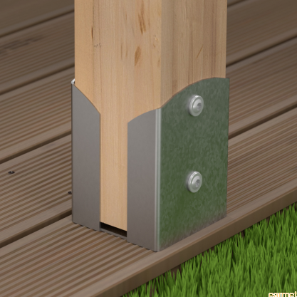 Podstawa słupa PSPW 90 / 92x150x2,0 /