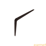 Wspornik półki stalowy WS 300 / 300x250mm / brązowy / op=2szt