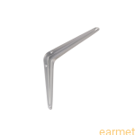 Wspornik półki stalowy WS 175 / 175x150mm / szary / op=2szt