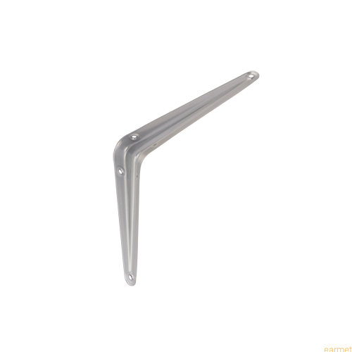 Wspornik półki stalowy WS 175 / 175x150mm / szary / op=2szt