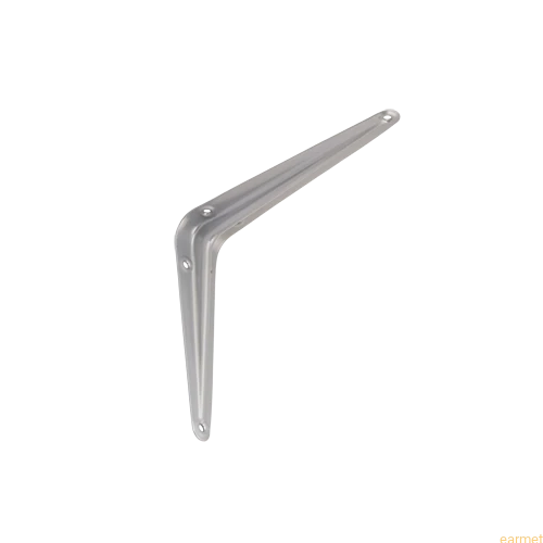 Wspornik półki stalowy WS 175 / 175x150mm / szary / op=2szt
