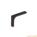 Wspornik z osłoną plastikową WSPP 115 / 115x78x25mm / brązowy / op=2szt