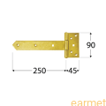 ZB 250 / 250x45x90x3,0 /