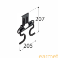 Wspornik do systemu GOLIAT SGH 7 / 207x205 / op=2szt