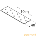 Taśma montażowa TM 2 / 40x2,0 / rol=10 mb.