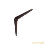 Wspornik półki stalowy WS 175 / 175x150mm / brązowy / op=2szt