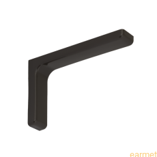 Wspornik z osłoną plastikową WSPP 180 / 180x115x25mm / brązowy / 