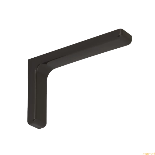 Wspornik z osłoną plastikową WSPP 180 / 180x115x25mm / brązowy / op=2szt
