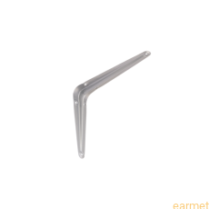 Wspornik półki stalowy WS 150 / 150x125mm / szary /