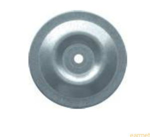 Podkładka dociskowa-okrągła, podwójnie wypukła KD-07-WW