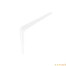 Wspornik półki stalowy WS 200 / 200x150mm / biały malowany / 