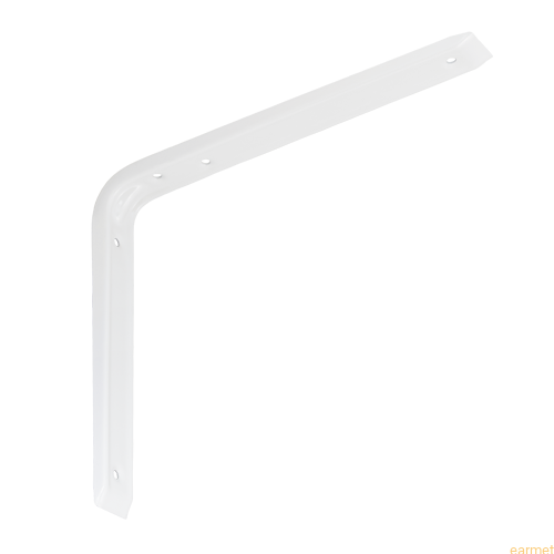 Wspornik klasyczne stalowe WSB 300 / 300x250mm / biały malowany / op=2szt