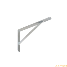 Wspornik wzmacniany WSWP 300 / 300x200x4,0mm / cynk galwaniczny /